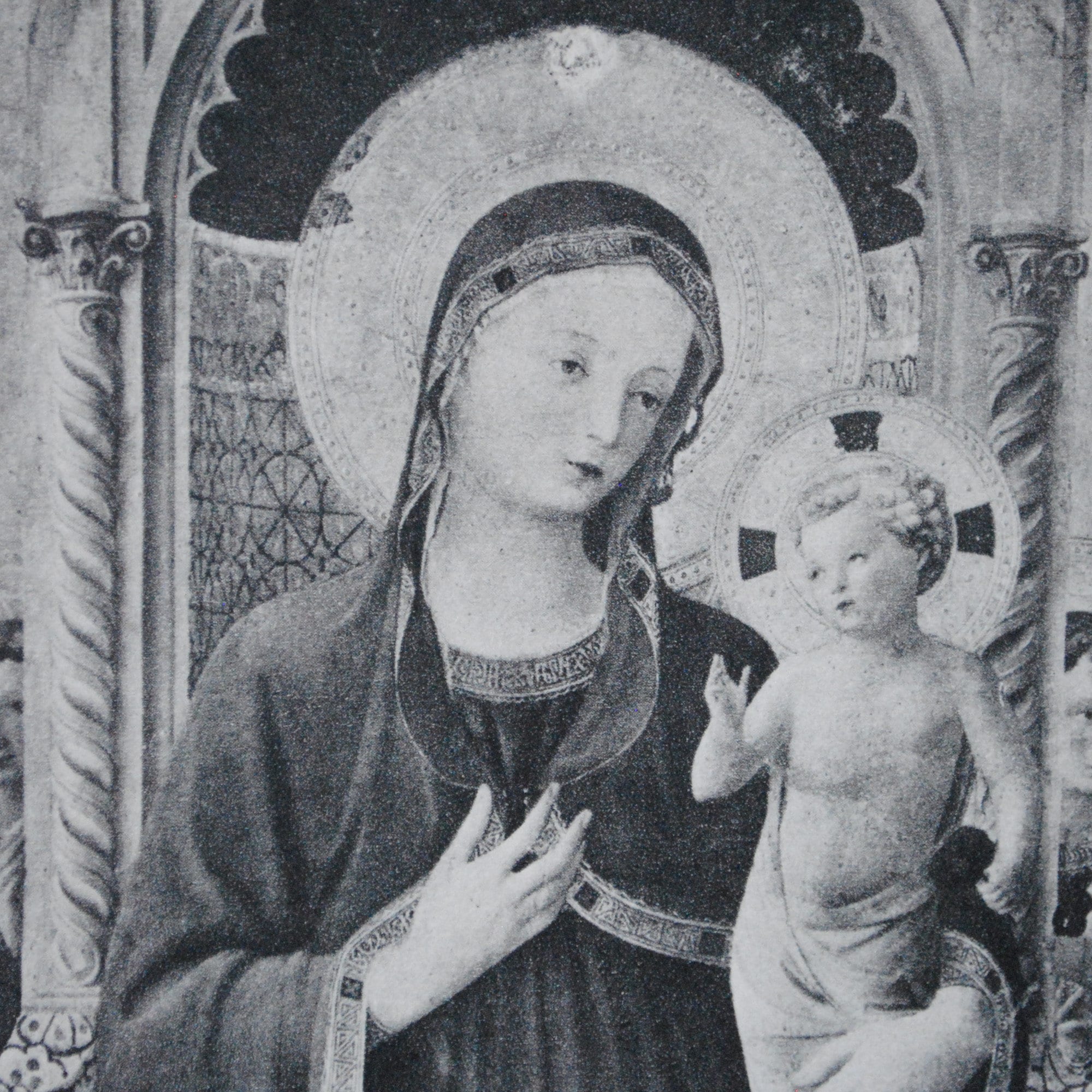 4 Reproductions Art Religieux/Vierges à L'enfant 8 Peintures Religieuses/Art de Renaissance/ Reprodu