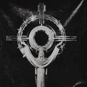 Trésor de Notre Dame de Paris - 3 petites photos vintage - reliquaire de la Couronne d'épines-Ostensoir- Couronne moderne  A25