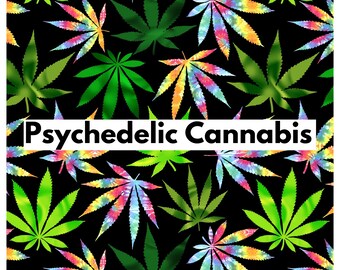 Marijuana, cannabis, Mary Jane, pot, feuilles, haschich, chanvre, kef, ganja, dope, mauvaise herbe, hasch, fumée, 100 % coton matelassé par mètre