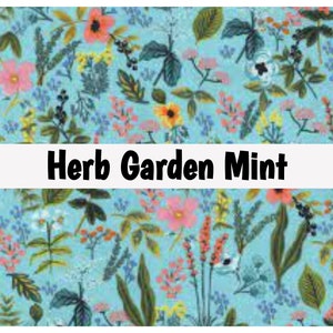 Wildflowers, Flowers, Floral, Pattern, Design, Herb Garden, Honeysuckle, Petals, 100% Quilting Cotton Fabric By the Yard