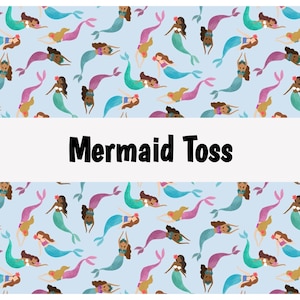Mermaid, Sea, Ocean, Mythology, Sirens, Folklore, 100% Quilting Cotton Fabric By the Yard