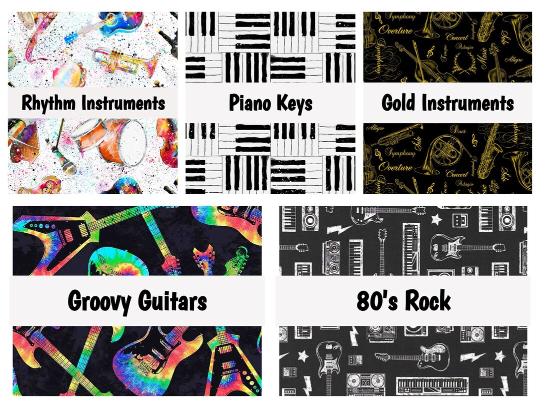 Musical Instruments, Piano, Rock N Roll, Rhythm, Guitar, Drums, Trumpet ...