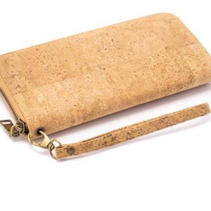 cartera de corcho vegana