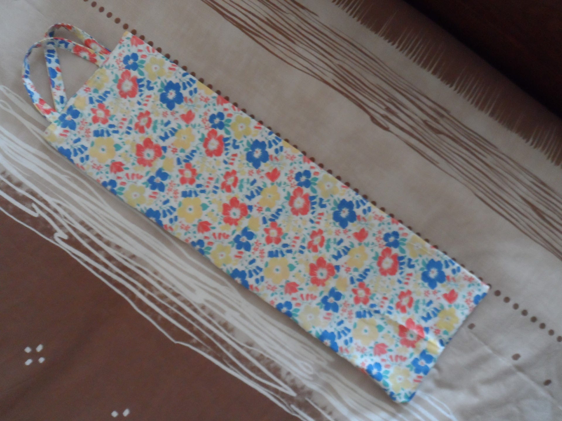 Sac à Pain, en Coton, Réversible ... Fleuri