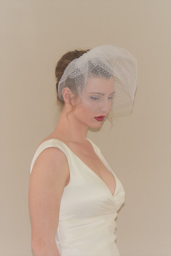 bridal net veil