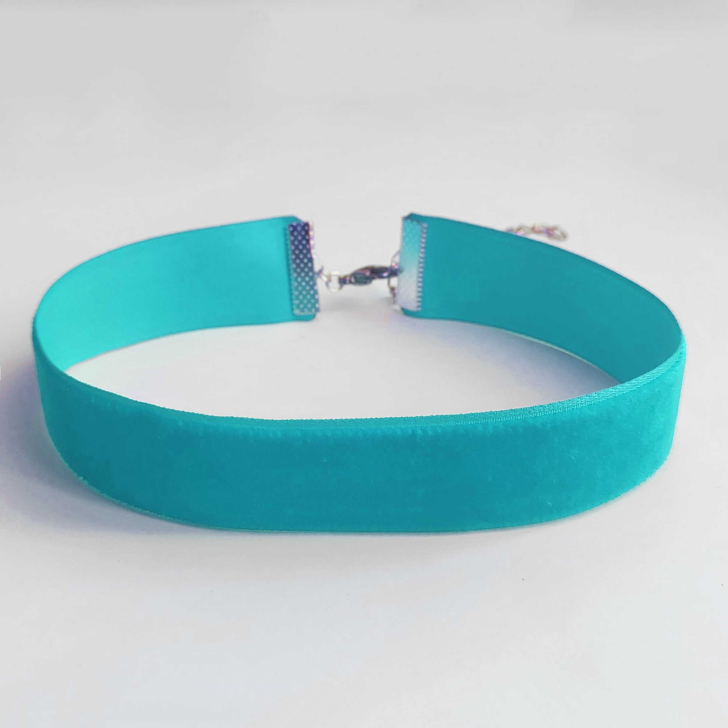 Teal choker on sale