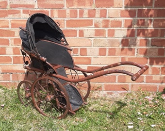 antique victorian dolls pram