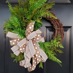 Farmhouse Wreath, Farmhouse Wreath Spring, Wreath Front Door,  Wreath for Front Door, Farmhouse Decor, Farmhouse Everyday Wreath, Wreath
