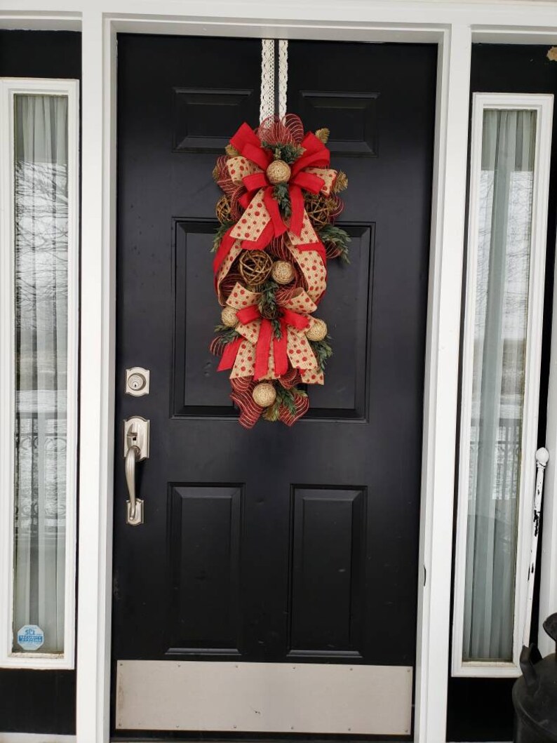 Swag Spring Swag Front Door Swag for Front Door Summer Etsy