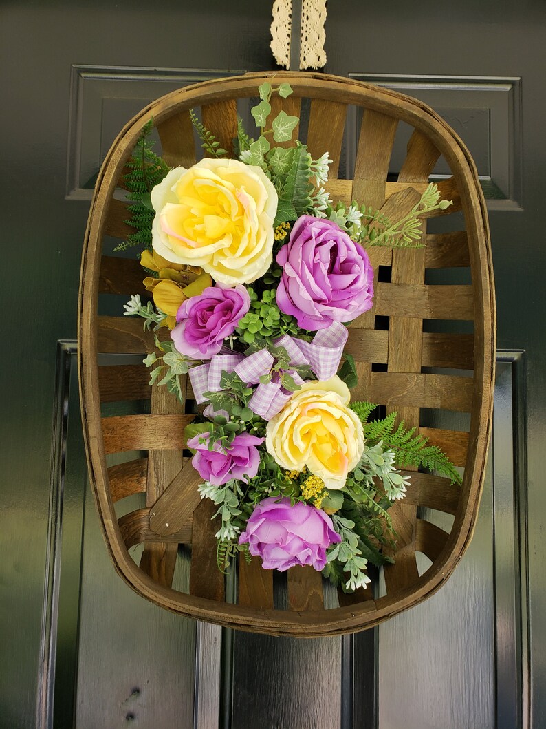 Tobacco Basket Tobacco Basket Arrangement Tobacco Basket for Etsy