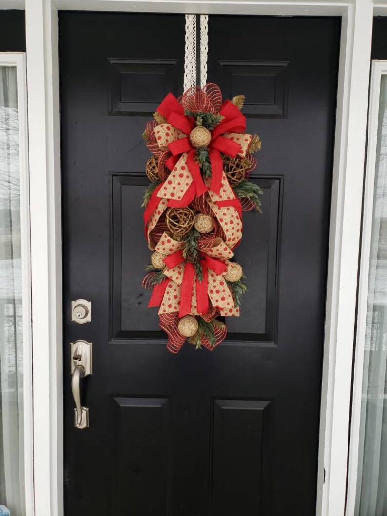 Swag Spring Swag Front Door Swag for Front Door Summer Etsy