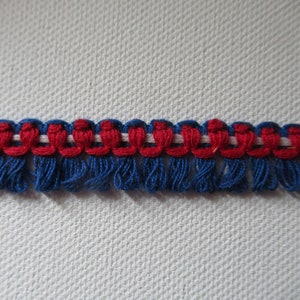 7 meters of furnishing braid, for armchair, lampshade border, curtain ornament, fringed braid, French trimmings
