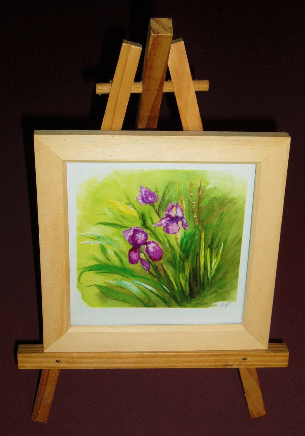 Tableau, Mini Tableau Les Iris