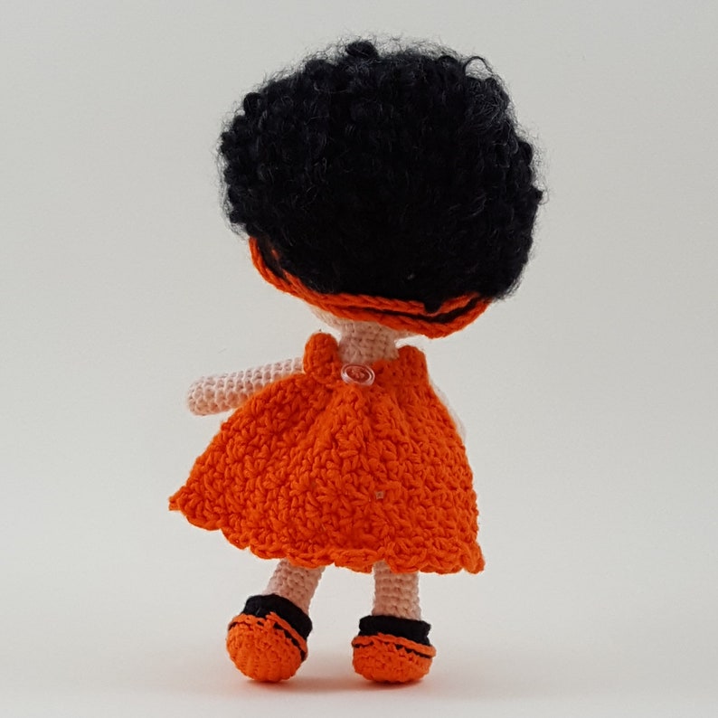 crochet black doll pattern
