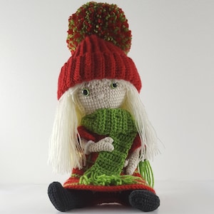 Crochet Doll Pattern Amigurumi Doll Pattern Christine Pdf
