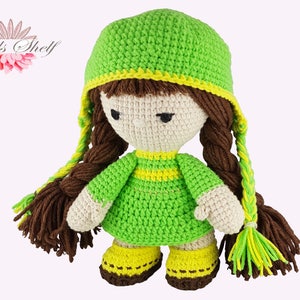 Barbara amigurumi doll crochet pattern pdf