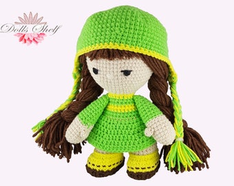 Barbara amigurumi doll crochet pattern pdf