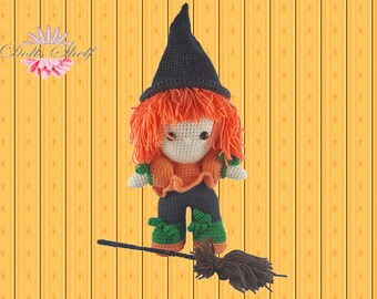 Halloween funny doll funny amigurumi doll crochet pattern pdf