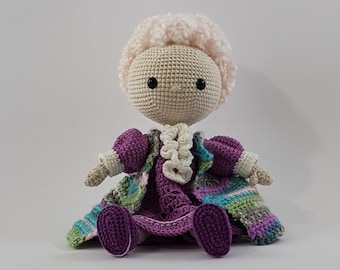 LAURA doll crochet pattern amigurumi pdf