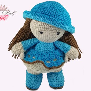 Kate amigurumi doll crochet pattern pdf