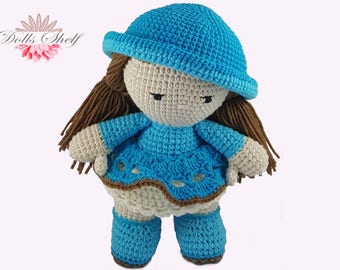 Kate amigurumi doll crochet pattern pdf