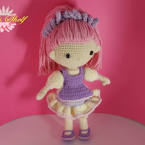 VERONICA - amigurumi crochet doll pattern pdf
