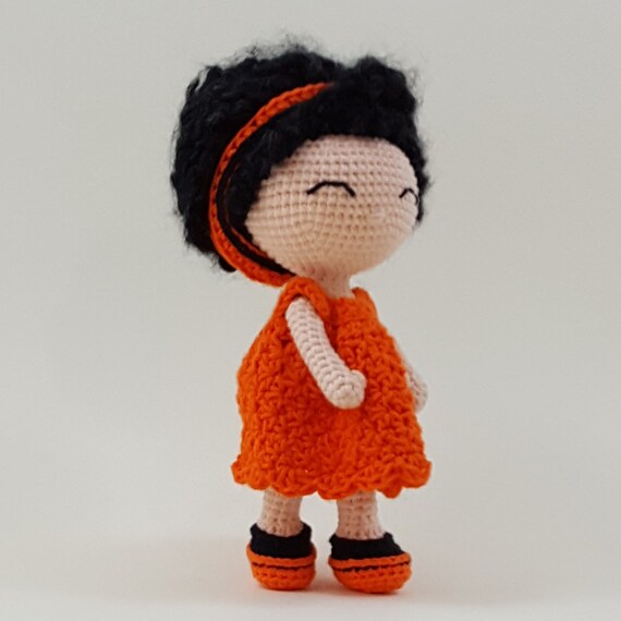 crochet black doll pattern