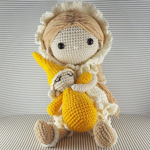 NELA - amigurumi doll crochet pattern pdf