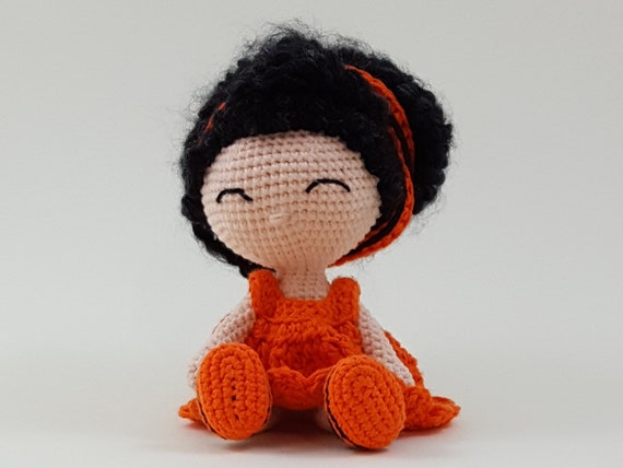 crochet black doll pattern