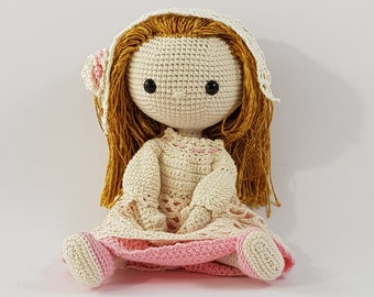 Patron poupée au crochet LITTLE LADY amigurumi pdf