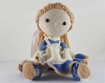 Crochet doll pattern amigurumi pdf Bonny