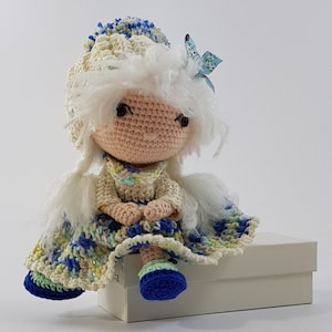 Aurelia doll crochet pattern amigurumi pdf image 1