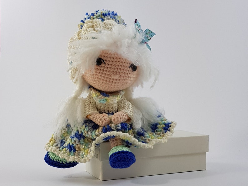 Aurelia doll crochet pattern amigurumi pdf image 1