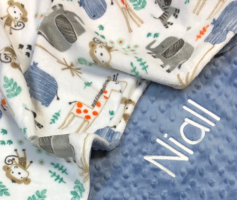 etsy custom baby blanket