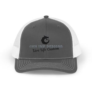 Snapback Trucker Cap - Black and Gray