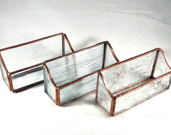Stained Glass Business Card Holder (Standard)