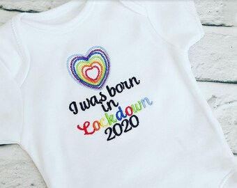 born in lockdown 2020 baby grow
