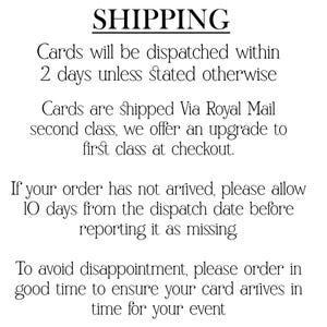 Shipping information