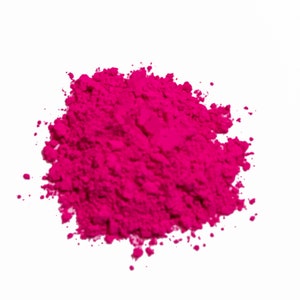 Hot Pink Fluorescent Pigment Powder for Epoxy Crafts Nails Slime