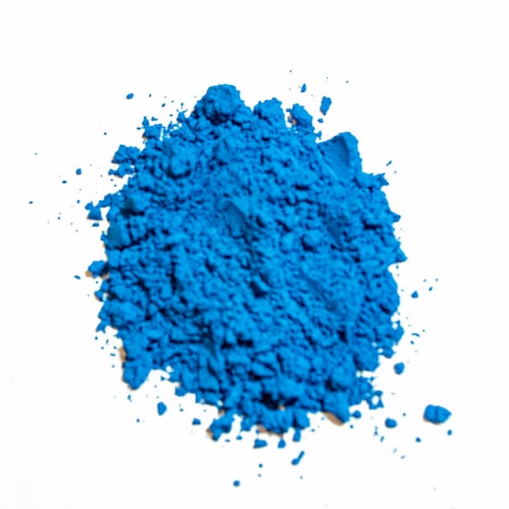 Blue Fluorescent Pigment Powder for Epoxy Crafts Nails Slime 