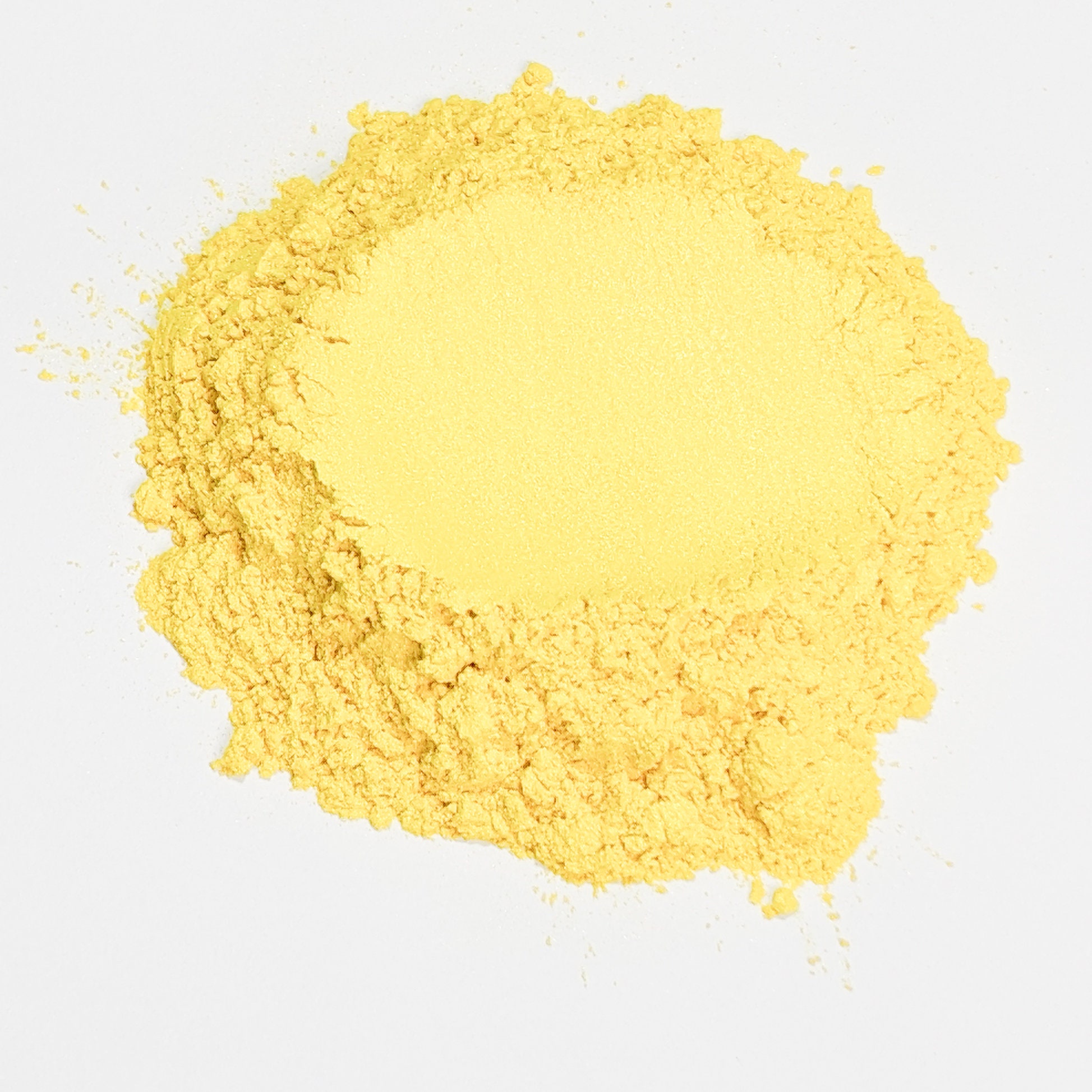 Yellow Mica Powder for Epoxy Crafts Nails Cosmetics Soap