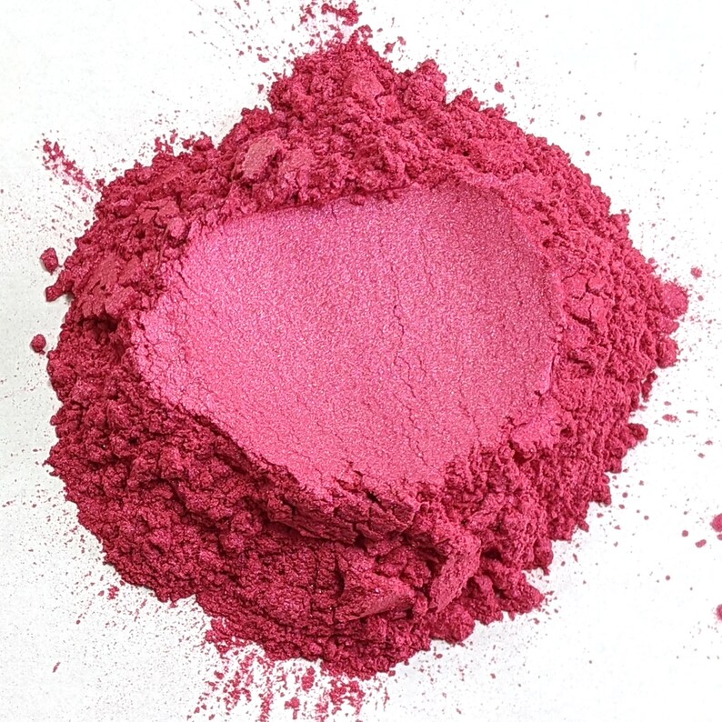 Pink Mica Powder for Epoxy Crafts Nails Cosmetics Soap - Etsy