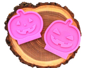 Shiny Halloween Magic witch pumpkin Silicone Mold for Keychains Epoxy Resin Craf