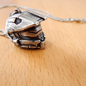 Master Chief Helmet Necklace, Halo Jewelry Collection