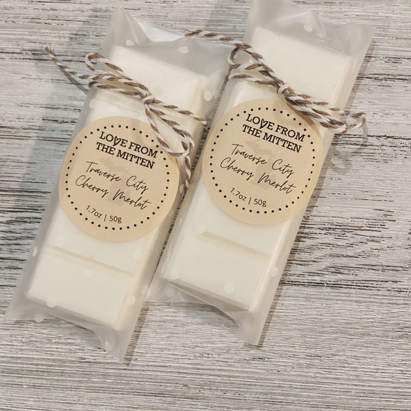 Traverse City Cherry Merlot Wax Melts, Snap Bars