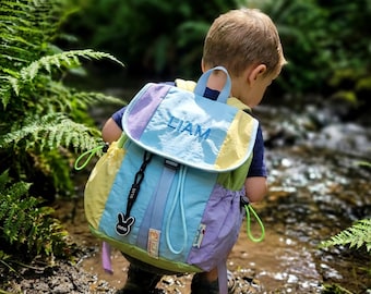 Personalized Kids Backpack | Custom Embroidered Name School Bag for Children | Lightweight & Durable Sports Backpack for Boys Girls