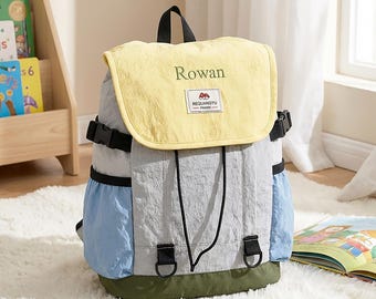 Personalized Toddler Backpack with Name, Embroidered Preschool Backpack, Kids Travel Bag for Boys Girls, Back to School Gift