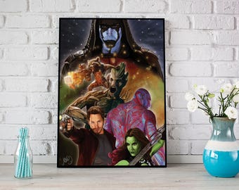 Guardians of the Galaxy Print