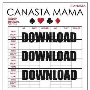 DIGITAL DOWNLOAD | &quot;Canasta Mama&quot;
