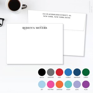 STATIONERY | A6 Cards (Flourish Serif)